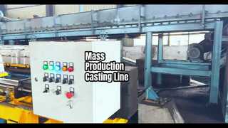 Автоматическая линия безопочного горизонтального формования