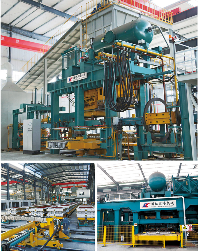 Static Pressure Automatic Moulding Line Of Green Sand Casting